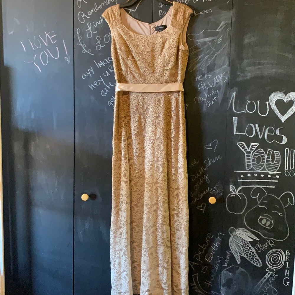 Gold Ombré Formal/Prom Dress